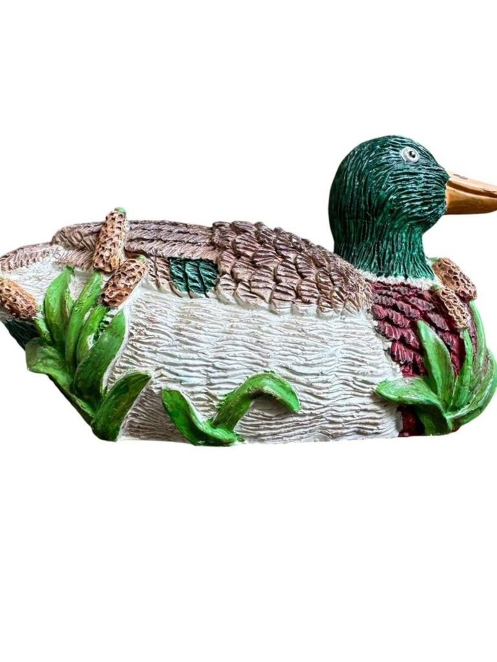 🦆✨Mallard Duck Decorative Statue Accent Paperweight by Russ Reel Life